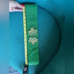 Poison Ivy Belt Halloween Costume Uma Thurman 90’s Batman Movie ?? Accessories | Poison Ivy Belt Halloween Costume Uma Thurman  main image 3